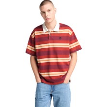 Timberland Ss Striped Rugby Polo