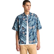 Timberland Seersucker Graphic Resort Shirt