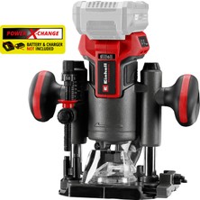 Einhell Profesyonel Akülü Dik Freze TP-RO 18 Li BL-Solo 4350411 | PXC | 18 V | 35 mm strok yüksekliği | Kömürsüz | Ø 6 ve 8 mm | paralel dayama | LED aydınlatma | aksesuarlar | akü hariç