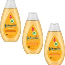 Johnson's Johnsons Baby 200 ml 3 Adet Bebek Şampuanı Hassas Ciltler için Dermatolojik Test Edilmiş Göz Yakmayan Formül