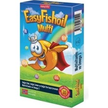 SBN - Store Prime Easyfishoil Multi + Omega 3 30 Çiğnenebilir Jel Form
