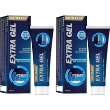 SBN - Store Prime Nutraxin Gel – Glukozamin, Kondroitin, Şeytan Pençesi ve Ak Söğüt Içeren Eklem Destekleyici Masaj Jeli – 100 ml – Lipozom Teknolojili (2 Paketi)