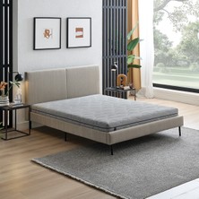 Yataş Optimum Flex Yatak, Savana Başlıklı Karyola 3'lü Set - Bej