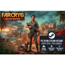 Ubisoft FAR CRY 6 Deluxe Edition (Pc Oyun) Steam Hesabı Kişiye Özel Paylaşımsız