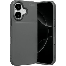 Mabelme Store Apple iPhone 17 Uyumlu Auto Focus Karbon Kapak - Gri