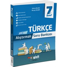 Gizli Yayınları Gizli 7. Sınıf Türkçe Yeni Nesil Alıştırmalı Soru Bankası Gizli Y
