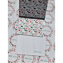 Etiket Dükkanı Mutlu Seneler Temalı Not Kartı ve Sticker Seti
