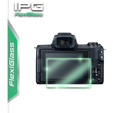 Canon Eos M50 / Eos M50 Mark Iı Için Ipg Flexiglass Ekran Koruyucu (2 Adet), 9h Esnek Fiberglass Ekran Koruma Filmi, Pürüzsüz Cam Yüzey