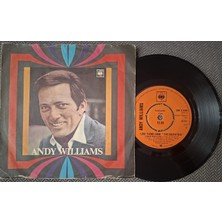 Andy Williams - Love Theme From "the Godfather" (Speak Softly Love) / Everything I Own (45 Lik Yabancı  Plak -Dönem Baskı)