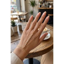 Alfa Brand Gold Renk Sarmaşık Model Zirkon Taşlı Şahmeran
