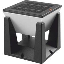 Alfa Brand 1 Adet Cata Ct 7313 Nepal 50W Solar Set Üstü LED Bahçe Armatürü 6500K Beyaz Işık