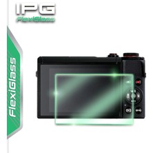 Canon Powershot G7 x Mark Iıı Için Ipg Flexiglass Ekran Koruyucu (2 Adet), 9h Esnek Fiberglass Ekran Koruma Filmi, Pürüzsüz Cam Yüzey