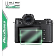 Leica Sl3 Camera Için Ipg Flexiglass Ekran Koruyucu (2 Adet), 9h Esnek Fiberglass Ekran Koruma Filmi, Pürüzsüz Cam Yüzey