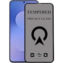 SBN - Store Prime Galaxy S25 Fe ile Uyumlu Tam Kaplayan Privacy Hayalet Temperli Ekran Koruycu Cam