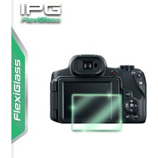 Canon Powershot SX70 Hs Için Ipg Flexiglass Ekran Koruyucu (2 Adet), 9h Esnek Fiberglass Ekran Koruma Filmi, Pürüzsüz Cam Yüzey