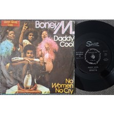 Boney M. - Daddy Cool / No Woman No Cry  (45 Lik Yabancı  Plak -Dönem Baskı)