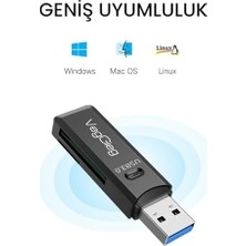 SBN - Store Prime USB 3.0 Sd ve Micro Sd Hafıza Kart Okuyucu Siyah