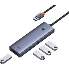 SBN - Store Prime Ultrajoy Series 4-Port Hub Space Grey（usba To Usb3.0 * 4）