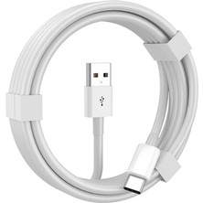 iPhone 16/15 Serisi Için Carplay Kablosu, Apple Carplay Için USB A - USB C Kablosu, iPad Pro 13'/12.9'/11'/mini 6/air 5 Araç Şarj Kablosu 3ft-Beyaz