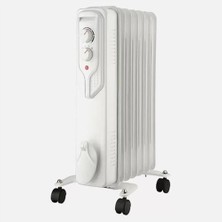 SBN - Store Prime Termostatlı Yağlı Radyatör Isıtıcı 1500W 7 Dilim Yağlı Radyatör Terkerlekli