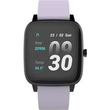 SBN - Store Prime Beemedic Ateş Ölçerli Akıllı Saat Lila (Lila)