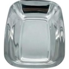 SBN - Store Prime Paslanmaz Çelik Kayık Tabak Kase, 18/10-304 ÇELIK,14X10 Cm, Gümüş, Çerezlik, Meze ve Salata Sunumu, 1 Adet