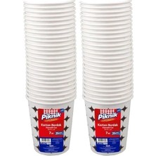 SBN - Store Prime 1976-P Piknik Karton Bardak 7 Oz 25'li 2li Paket