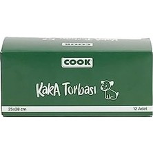 SBN - Store Prime Kaka Torbası, 12 Rulo x 30 Torba, 360 Adet, Elma Kokulu, Yeşil