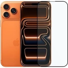 SBN - Store Prime Tam Kaplayan Parmak Izi Bırakmayan Safir Ekran Koruyucu Cam, 17 Pro Max ile Uyumlu