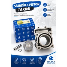 Dominar 250 Orijinal Komple Silindir Seti (Piston + Sekman + Pim) Supermto