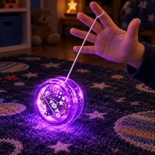 Ramnes Şeffaf Super Power Işıklı Yoyo Tekli Oyuncak