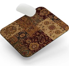 Riyaz Halı Motif Desen 6 - Dikdörtgen Mouse Pad, 17,5 cm x 19,50 cm