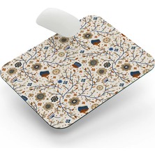 Riyaz Sarmaşık Boho - Dikdörtgen Mouse Pad, 17,5 cm x 19,50 cm
