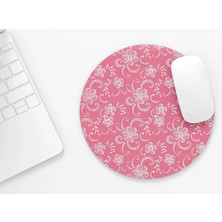 Riyaz Halı Desenli 11 |yuvarlak Kauçuk Taban Mouse Pad (20CM)