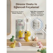 Smileyes Smile Yes 1-5 Yaş Ultra Soft Bebek ve Çocuk Diş Fırçası Dinozor Serisi