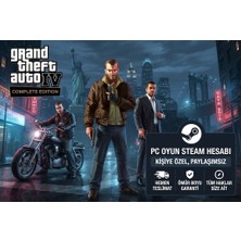 Rockstar Grand Theft Auto Iv Complete Edition (Pc Oyun) Steam Hesabı Kişiye Özel Paylaşımsız