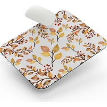 Riyaz Sonbahar Çiçekler - Dikdörtgen Mouse Pad, 17,5 cm x 19,50 cm