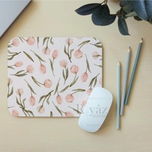 Riyaz Bahar Çiçeği - Dikdörtgen Mouse Pad, 17,5 cm x 19,50 cm