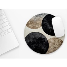 Riyaz Halı Motif 4 |yuvarlak Kauçuk Taban Mouse Pad (20CM)