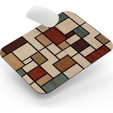 Riyaz Halı Motif Desen 2 - Dikdörtgen Mouse Pad, 17,5 cm x 19,50 cm