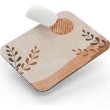 Riyaz Boho Manzara - Dikdörtgen Mouse Pad, 17,5 cm x 19,50 cm