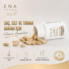 Ena Derma EnaDerma Hair Vitamin Vitamin. Saç, Cilt ve Tırnak Sağlığı Için. Biotin, Procapil ve Vitamin Kompleksli