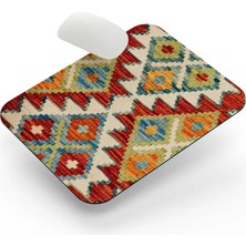 Riyaz Halı Motif Desen 7 - Dikdörtgen Mouse Pad, 17,5 cm x 19,50 cm