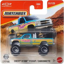 SBN - Store Prime C0859 Matchbox 1:64 Tekli Arabalar Chevy K1500 Pıckup JHP34