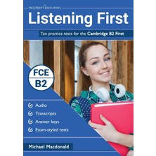 Step Kitap Listening First: Ten Practice Tests For The Cambridge B2 First