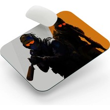 Riyaz Cs2 - Dikdörtgen Oyuncu Mouse Pad, 17,5 cm x 19,50 cm