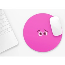 Riyaz Bing Bong Karakteri, Ters Yüz |yuvarlak Kauçuk Taban Mouse Pad (20CM)