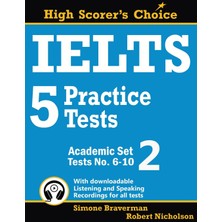 Step Kitap Ielts 5 Practice Tests, Academic Set 2: Tests No. 6-10