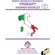 Step Kitap Italıan Sentence Buılders - Primary  -  Answer Book: Sentence Builder