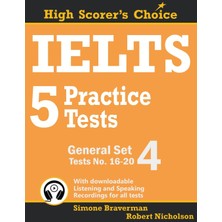 Step Kitap Ielts 5 Practice Tests, General Set 4: Tests No. 16-20